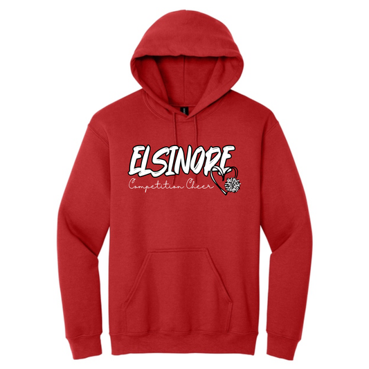 Elsinore Heart Fleece Hoodie