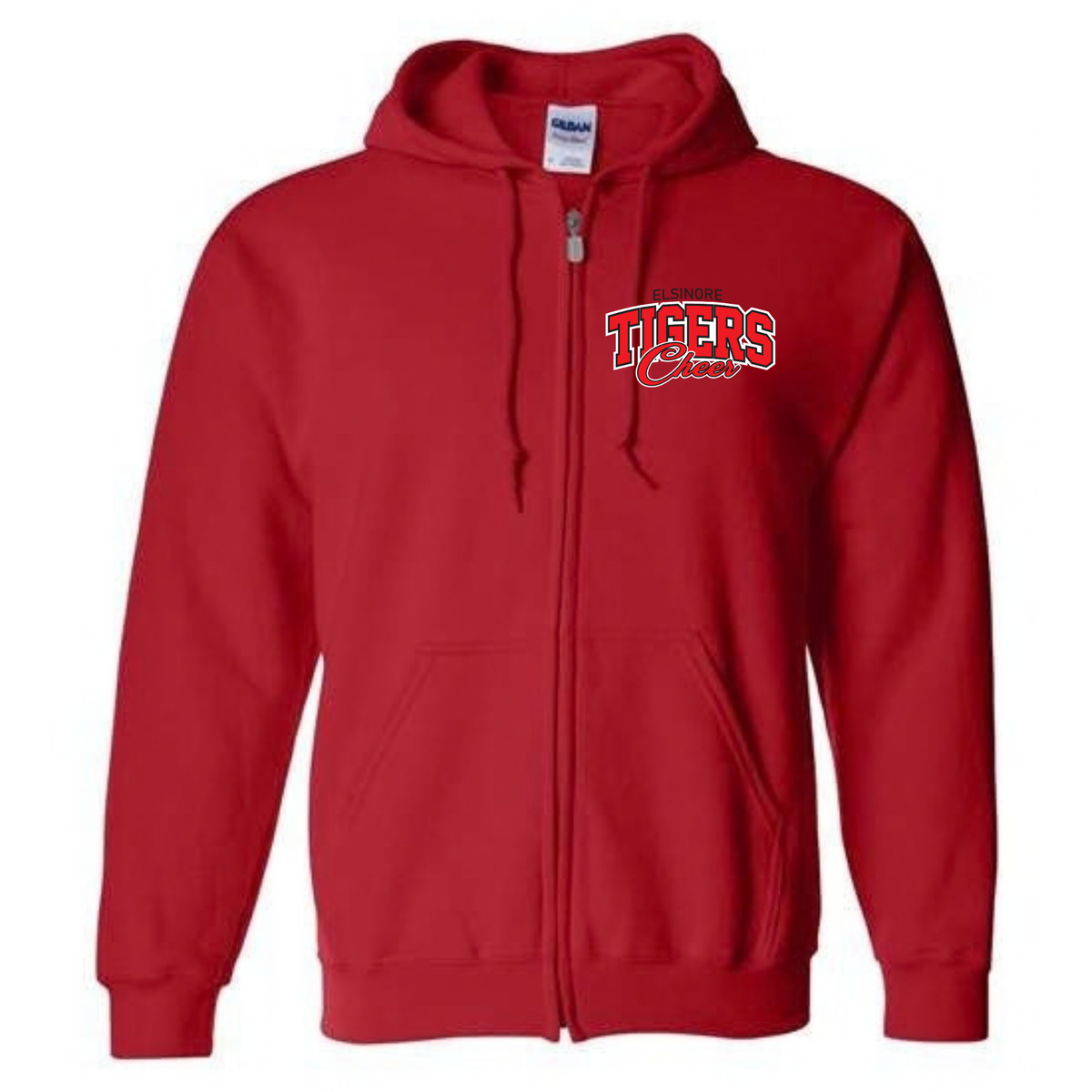 Tigers Cheer Fleece Zipper Hoodie