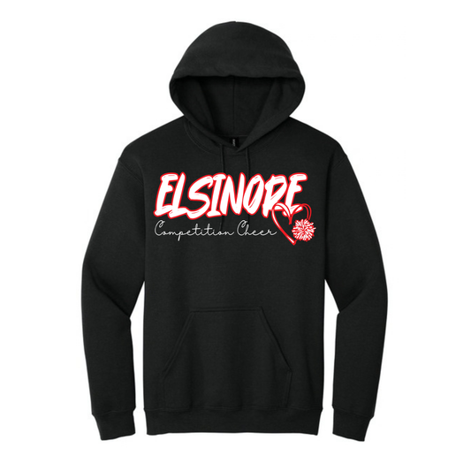 Elsinore Heart Fleece Hoodie