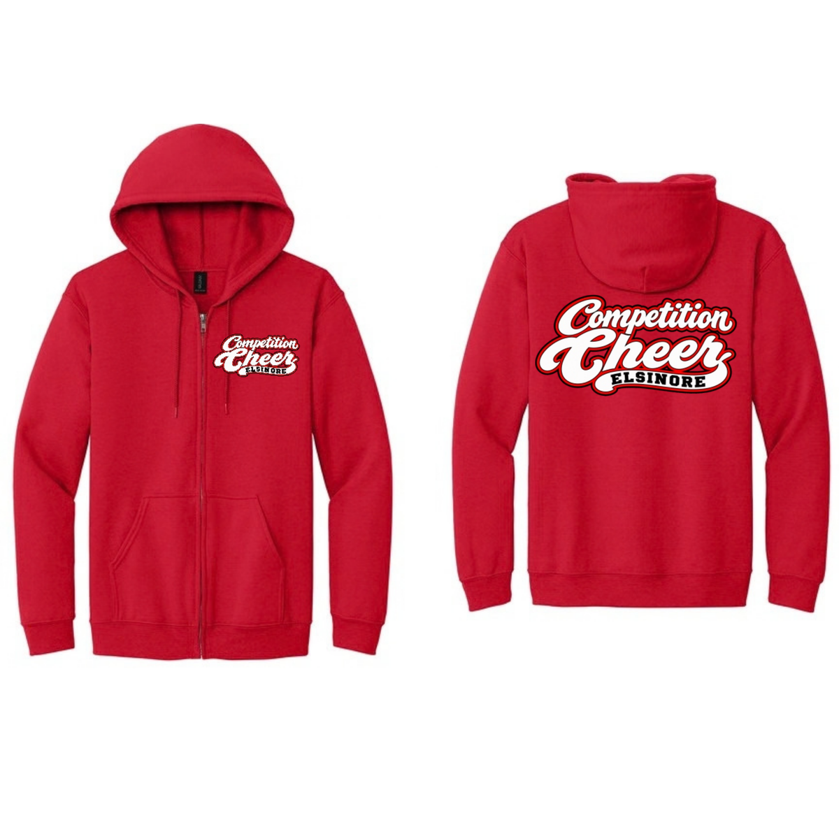 Elsinore Script Zipper Hoodie