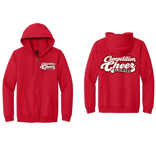 Elsinore Script Zipper Hoodie
