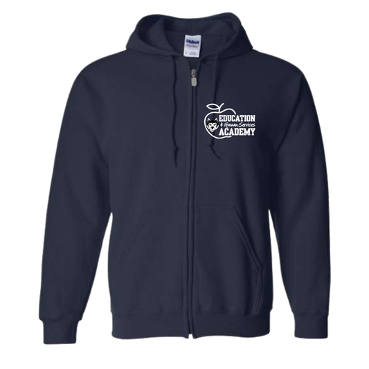 EHSA Apple Zipper Fleece Hoodie