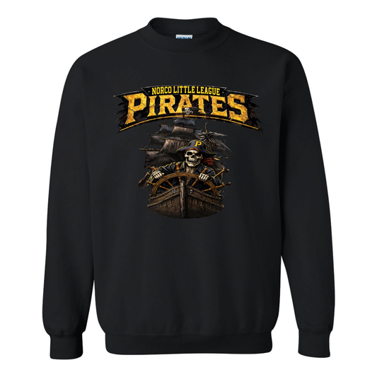 Norco LL Pirates Ship Fleece Crew Sweatshirt
