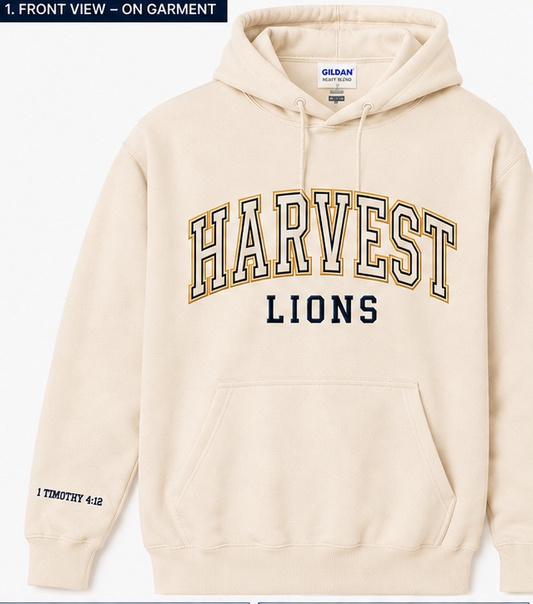Harvest Lions Fleece Hoodie