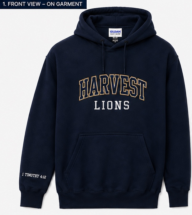 Harvest Lions Fleece Hoodie