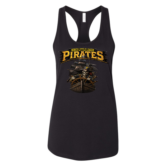 Norco LL Pirates Ship Ladies Racerback Tank