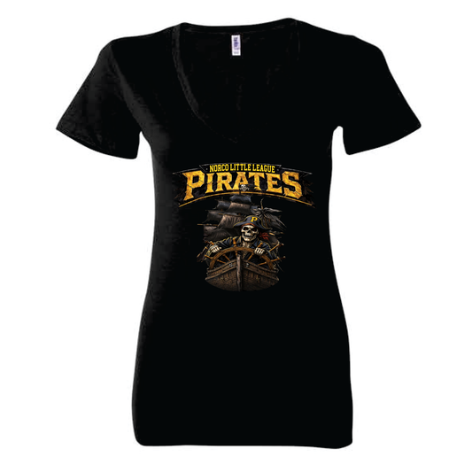 Norco LL Pirates Ship Ladies V-Neck