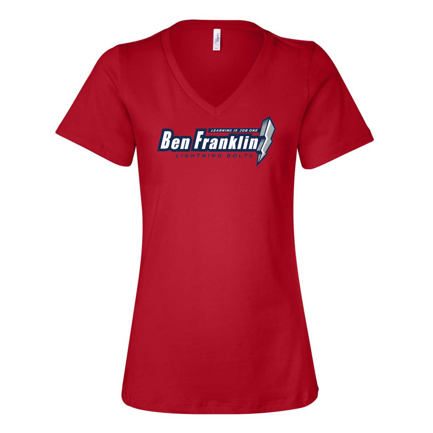 Learning is Job One Ladies V-Neck