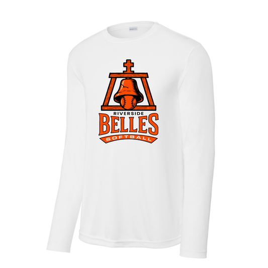 Riverside Belles Dri Fit Long Sleeve White