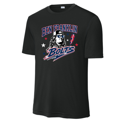 Ben Franklin Bolts Dri Fit Short Sleeve