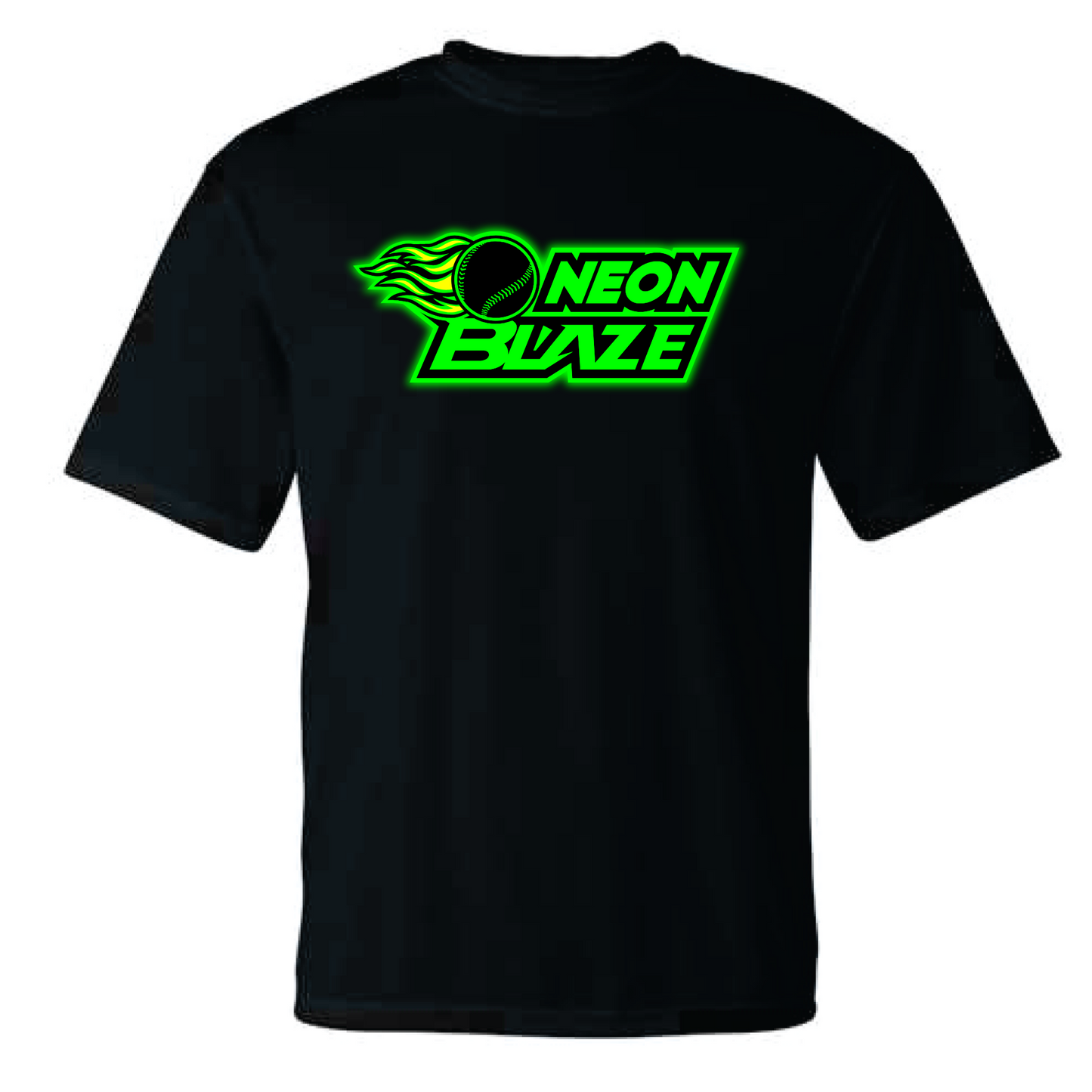 Neon Blaze Dri Fit Short Sleeve